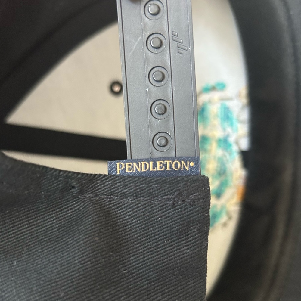 Pendleton Embroidered Buffalo Baseball Hat in like new condition - Picture 6 of 7